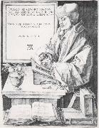 Albrecht Durer Erasmus of Rotterdam painting